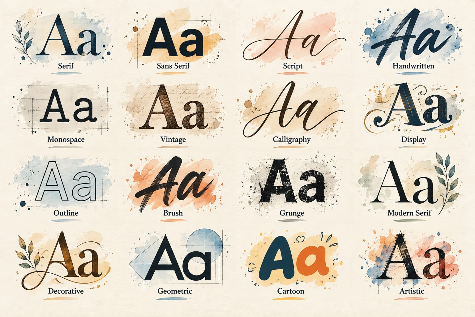 Font Type
Catalogue